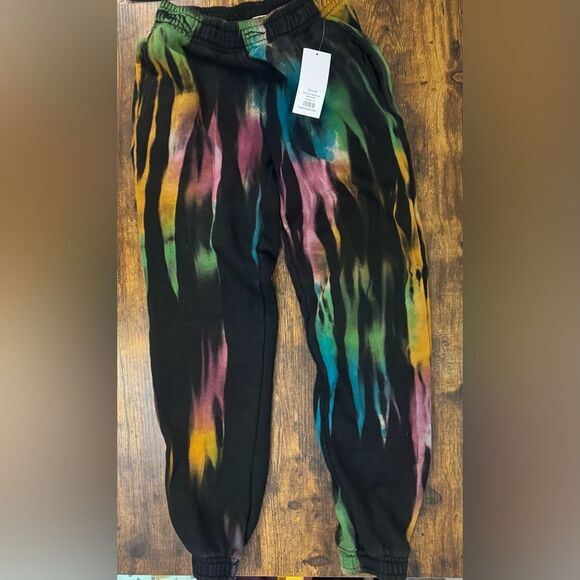 NWT Cotton Citizen Brooklyn Black Tie Dye Jogger Sweatpants-Size XS - Picture 9 of 14